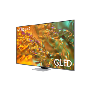 טלוויזיה חכמה של סמסונג מדגם QLED, זווית צפייה צדית.